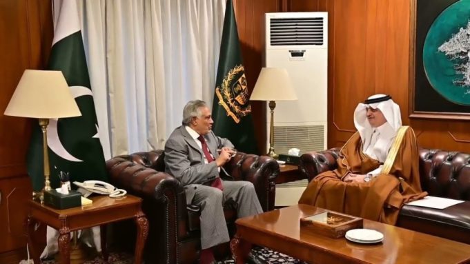 Saudi Envoy, Ishaq Dar stress dialogue for regional peace, reaffirm strong bilateral ties