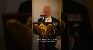 King Charles reaffirms ‘indispensable alliance’ in White House state dinner address