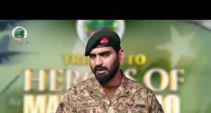 Captain Ali Hassan hailed for bravery in ‘Marka-e-Haq’ operation