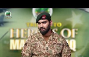 Captain Ali Hassan hailed for bravery in ‘Marka-e-Haq’ operation