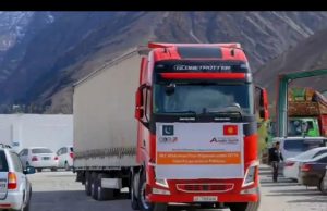 First Kyrgyz transit truck reaches Sost Dry Port, marking new trade corridor via Pakistan