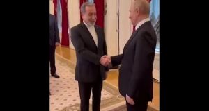 Putin, Iran’s FM Araghchi meet in Moscow