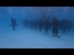 Pakistan Navy SSG conducts rare underwater badge ceremony, earns international praise