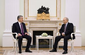 Mirziyoyev, Putin discuss strategic partnership, economic cooperation in Moscow