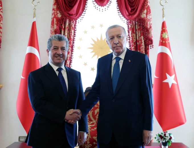 Erdoğan, KRG Prime Minister discuss regional situation, Iraq stability