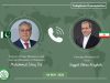 Dar, Iranian FM discuss regional situation, emphasize dialogue, diplomacy for peace