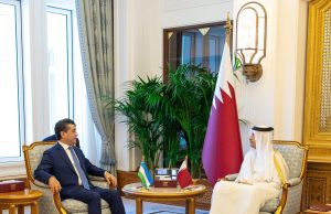 Qatar PM, Uzbek FM discuss regional developments, stress dialogue for lasting peace