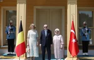 Erdoğan, Queen Mathilde discuss Türkiye-Belgium ties, regional issues