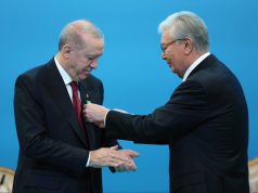 Kazakhstan confers ‘Hoca Ahmet Yesevi Order’ on President Erdoğan