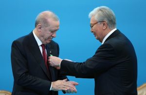 Kazakhstan confers ‘Hoca Ahmet Yesevi Order’ on President Erdoğan