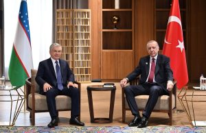 Erdoğan, Uzbek President Mirziyoyev discuss bilateral cooperation, regional issues in Turkistan