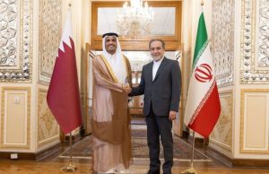 Qatar PM, Iranian FM discuss ongoing talks, stress peaceful resolution, Strait of Hormuz stability