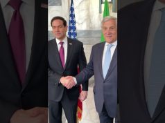 Italy reaffirms support for diplomacy, transatlantic unity during Rubio talks: Tajani