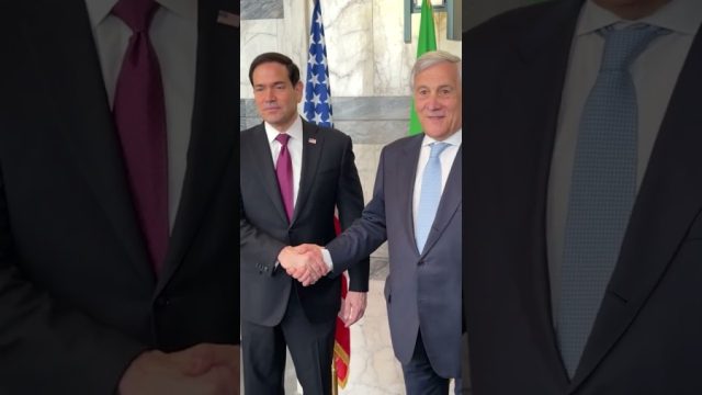 Italy reaffirms support for diplomacy, transatlantic unity during Rubio talks: Tajani