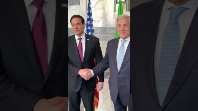 Italy reaffirms support for diplomacy, transatlantic unity during Rubio talks: Tajani