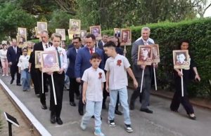 Russian Embassy in Pakistan marks 81st Victory anniversary with Immortal Regiment march