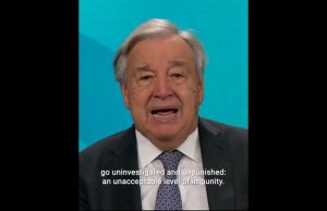 UN Chief António Guterres urges protection of journalists, warns of rising threats to press freedom