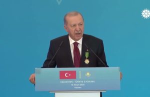 Erdoğan highlights expanding Türkiye-Kazakhstan economic, energy cooperation at business forum