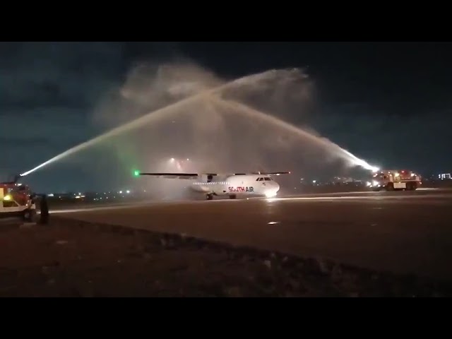 South Air’s first ATR aircraft lands in Karachi under regional connectivity initiative