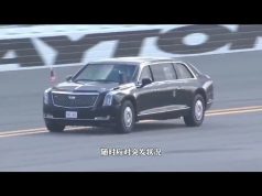 US President travels with massive security convoy, mobile command system during foreign visits