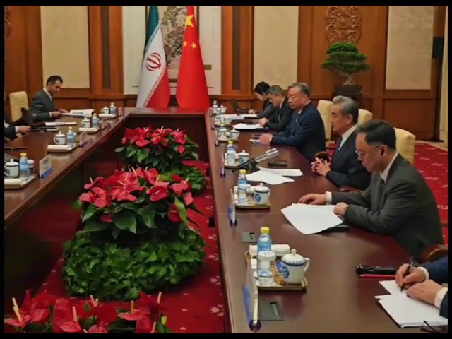 Iran FM Araghchi meets China’s Wang Yi amid rising tensions over Strait of Hormuz