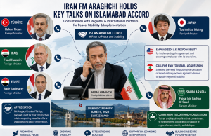 Iran consults regional partners on Islamabad Accord, stresses implementation, regional stability