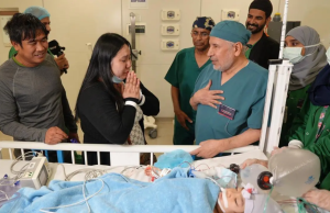 Saudi medical team successfully separates Filipino conjoined twins