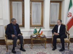 Pakistan’s Interior Minister Syed Mohsin Naqvi meets Iranian Foreign Minister Seyed Abbas Araghchi in Tehran, where the two leaders discussed bilateral relations, regional developments and other issues of mutual interest for strengthening cooperation between the neighboring countries.