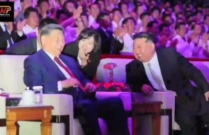 Xi, Kim attend a special cultural performance in Pyongyang
