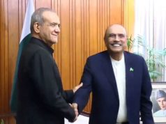 President Zardari, President Pezeshkian reaffirm commitment to stronger Pakistan-Iran partnership, lasting regional peace