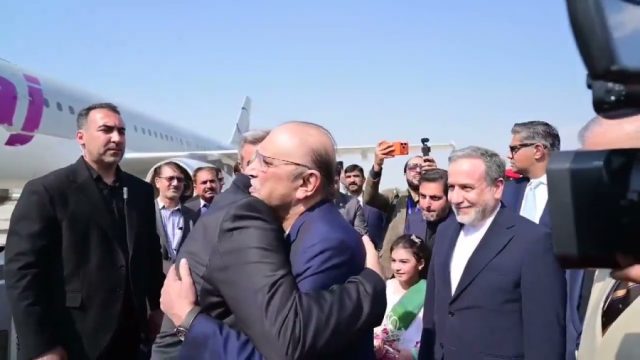 Iranian President Pezeshkian arrives in Pakistan on state visit