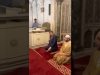 Turkish Interior Minister Mustafa Çiftçi recites the Holy Qur’an at Syria’s historic Umayyad Mosque