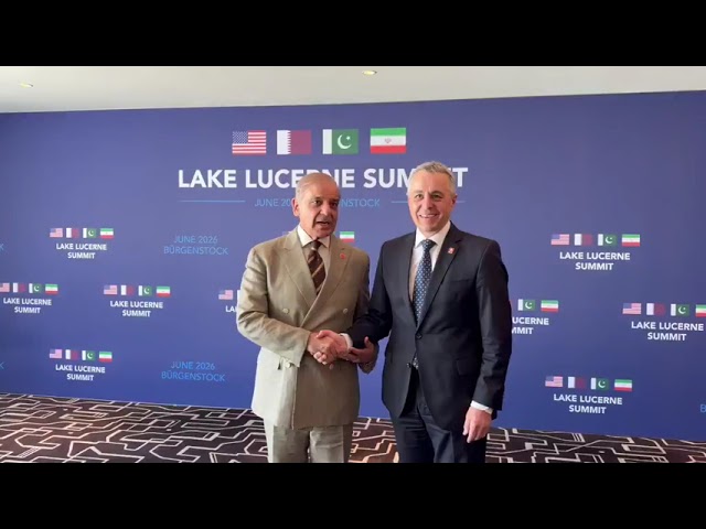 Swiss FM lauds Pakistan’s mediation as PM Shehbaz seeks stronger bilateral cooperation
