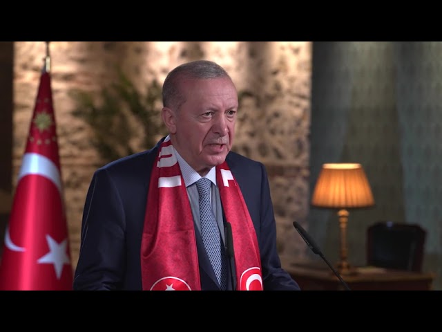 Erdoğan rallies Türkiye ahead of World Cup opener, urges team to write a new chapter of glory