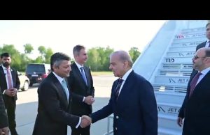 PM Shehbaz arrives in Zurich for high-level talks on implementation of Islamabad MoU