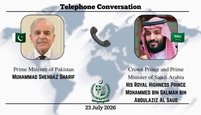 PM Shehbaz reaffirms Pakistan’s unwavering support for Saudi Arabia in call with Crown Prince Mohammed bin Salman