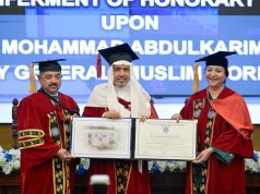 NUML confers honorary PhD on MWL Chief Dr Al-Issa for advancing global peace, interfaith harmony