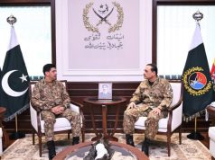COAS congratulates Commander National Strategic Command on assumption of command