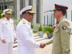 Naval Chief, Commander National Strategic Command discuss maritime security, strategic preparedness