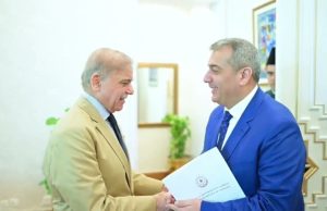 Prime Minister Shehbaz bids farewell to Azerbaijani envoy, reaffirms commitment to stronger bilateral ties