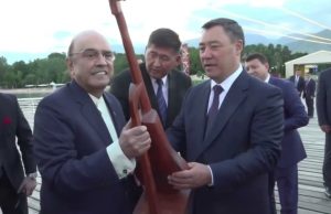 President Zardari visits Rukh Ordo Cultural Center, lauds Kyrgyz heritage
