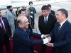 President Zardari arrives in Kyrgyz Republic for official visit, receives guard of honour