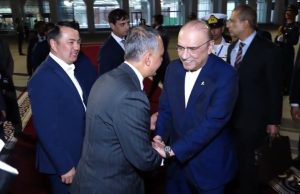 President Zardari conclude Kyrgyz visit, returns to Pakistan