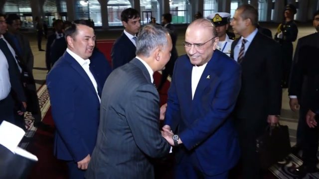 President Zardari conclude Kyrgyz visit, returns to Pakistan