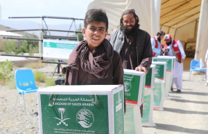 KSrelief distributes food baskets to flood-affected people in Afghanistan’s Paktia