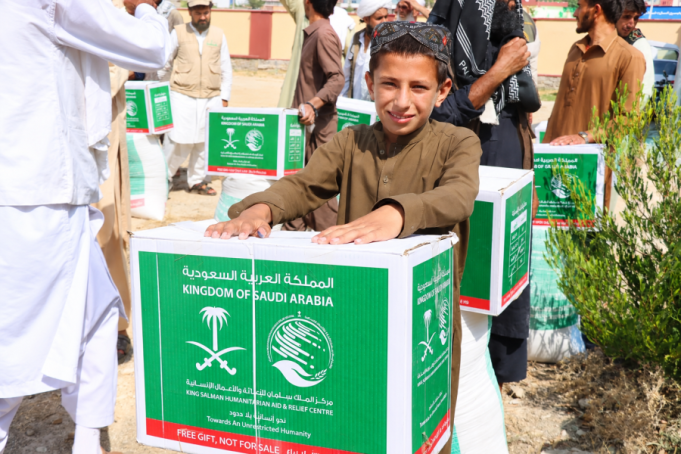Saudi Arabia’s KSrelief distributes food baskets to 490 flood victims in Afghanistan