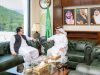 Saudi Ambassador Al-Malki meets Former Senate Chairman Muhammad Sadiq Sanjrani