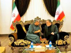 Iranian FM Araghchi meets Pakistani Interior Minister Mohsin Naqvi in Mashhad