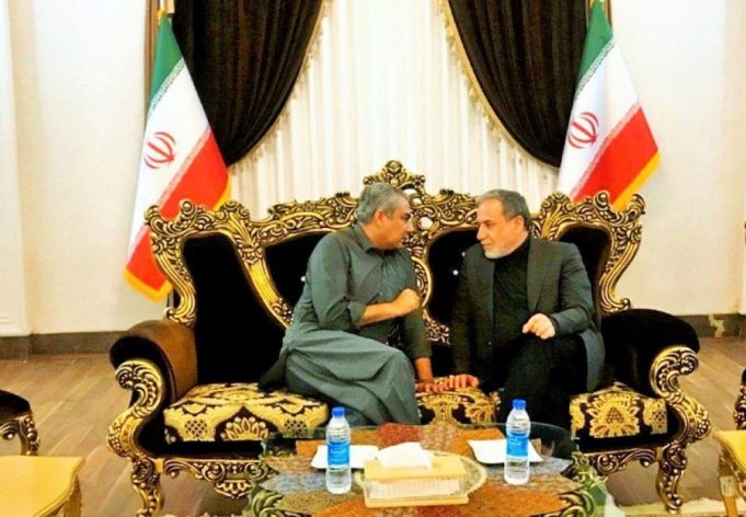 Iranian FM Araghchi meets Pakistani Interior Minister Mohsin Naqvi in Mashhad