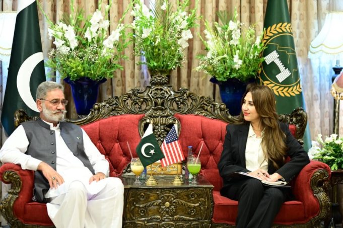 U.S. Chargé d’Affaires, KP leaders discuss critical minerals, energy and security cooperation